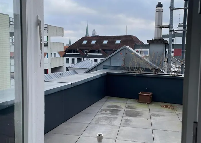 Апартаменты Zentrales Mit Grosser Dachterrasse